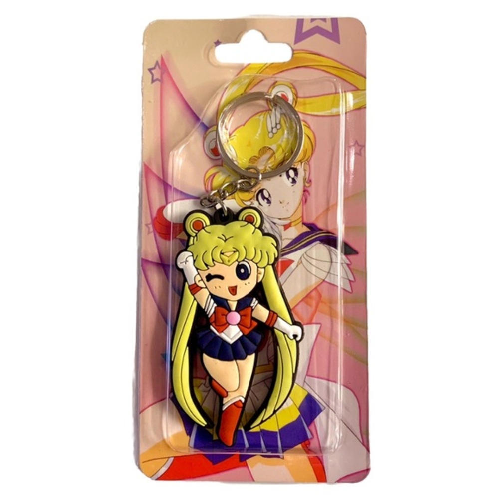 Sailor Moon Keychain Kawaii Chibi Key Holder